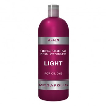 Ollin Professional Megapolis Emulsion For Oil Dye Light 500 мл Окисляющая крем-эмульсия Лайт