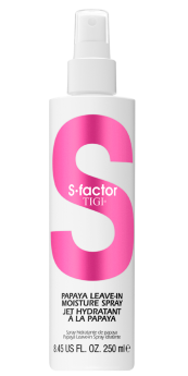 TIGI S-Factor Papaya Leave-In Moisture Spray Несмываемый увлажняющий спрей-уход  для волос
